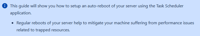 AutoReboot Notes