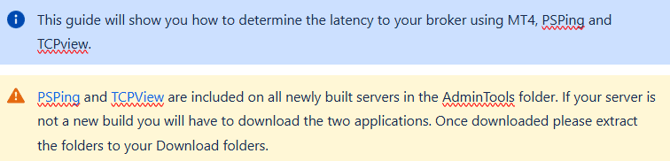 Latency Notes